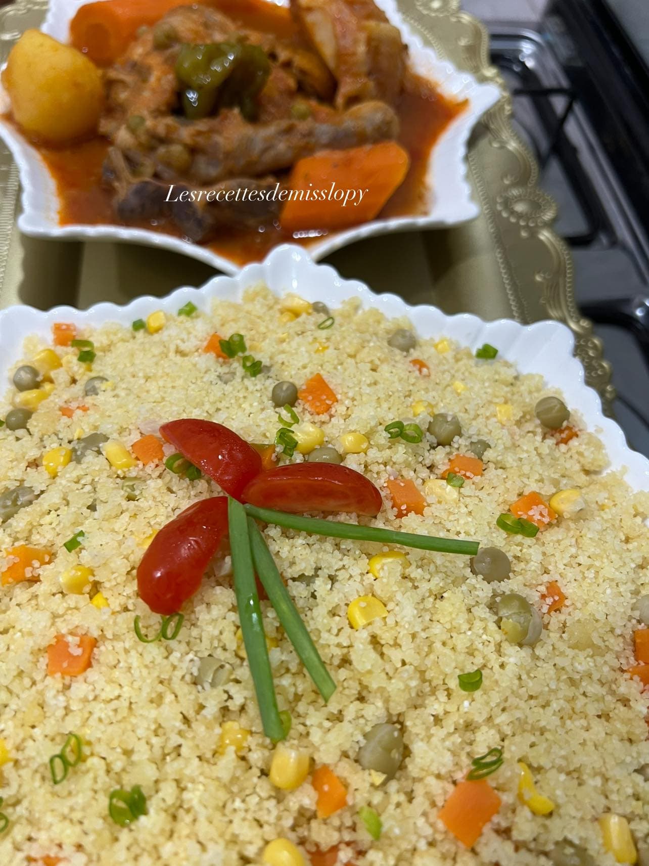 Attiéké Maison à la Semoule de Blé !