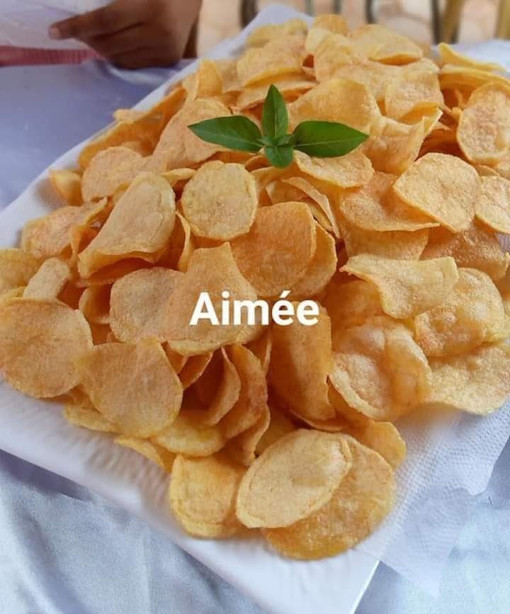 Chips de pomme de terre.