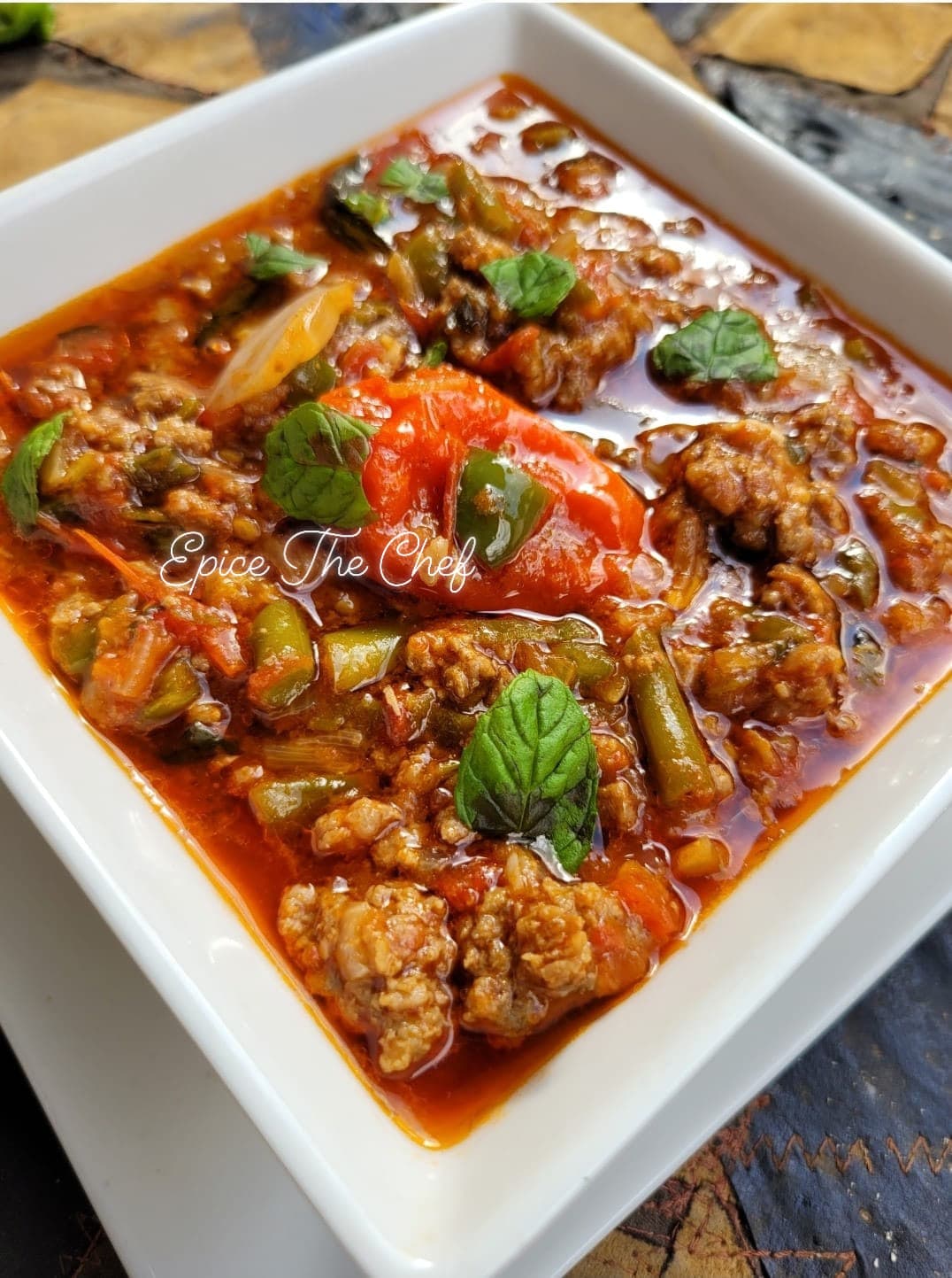 Sauce bolognaise à la menthe revisitée