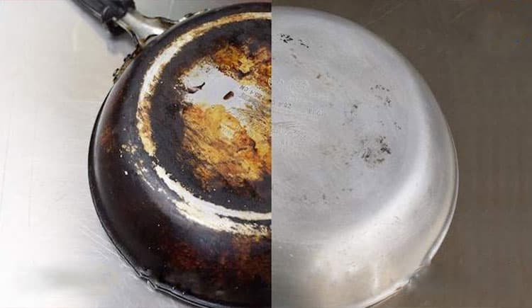 Nettoyer poêles avec du sel : astuce ménage