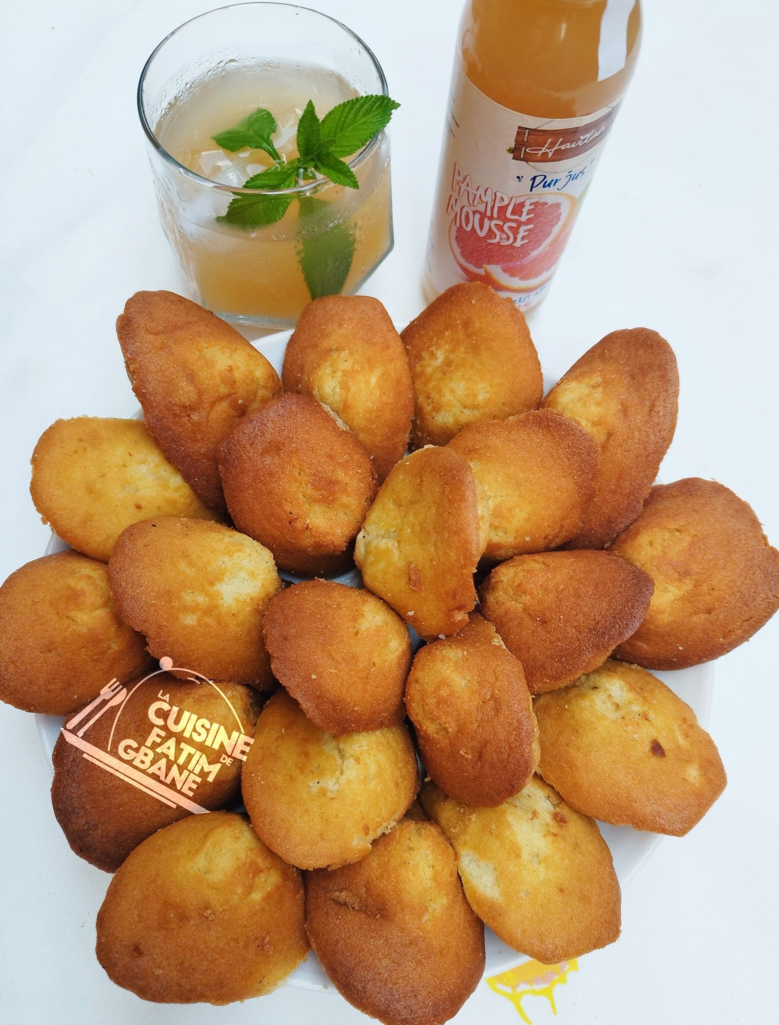 Madeleines moelleuses au citron !