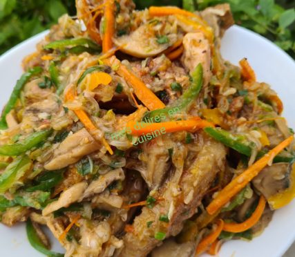 Poulet fumé aux champignons by lolo