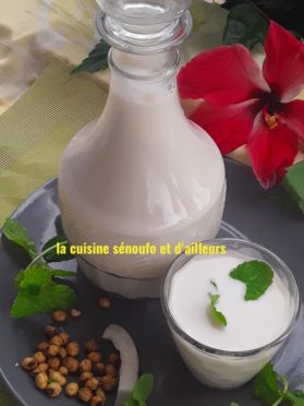 Horcheta ou Jus de souchet au coco