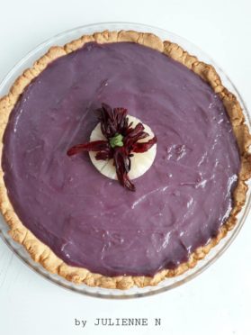 Tarte au bissap