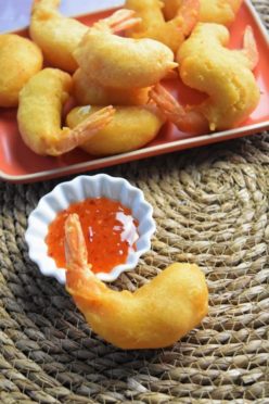 Beignets de crevettes