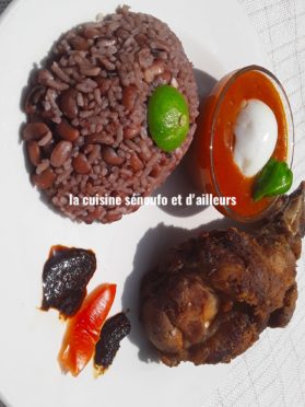 Wantche ou ayimolou : Riz aux haricots