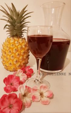 Jus de bissap (Fleurs séchées d’hibiscus sabdariffa)