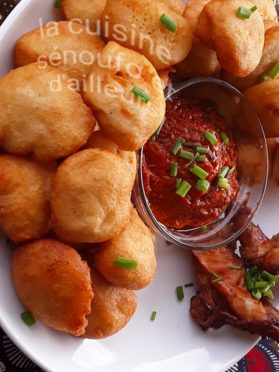 Les beignets de haricots