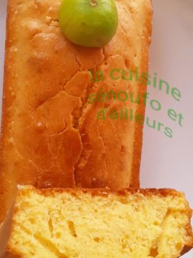 Quatre quarts moelleux au citron