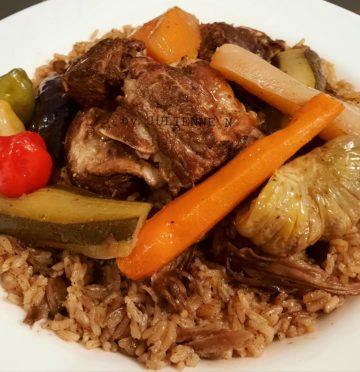  »M’baxaal » ou riz mou à la viande
