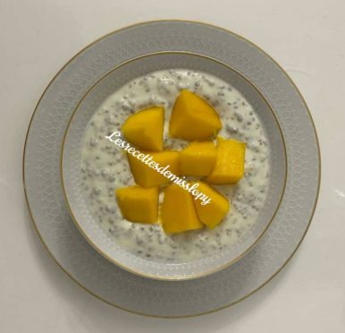 Dégué de mil à la mangue