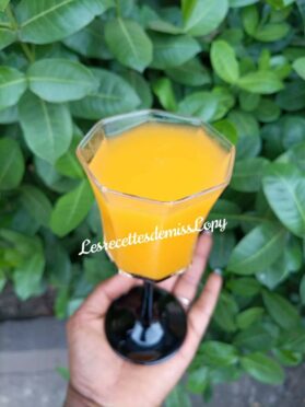 Cocktails de fruits exotiques