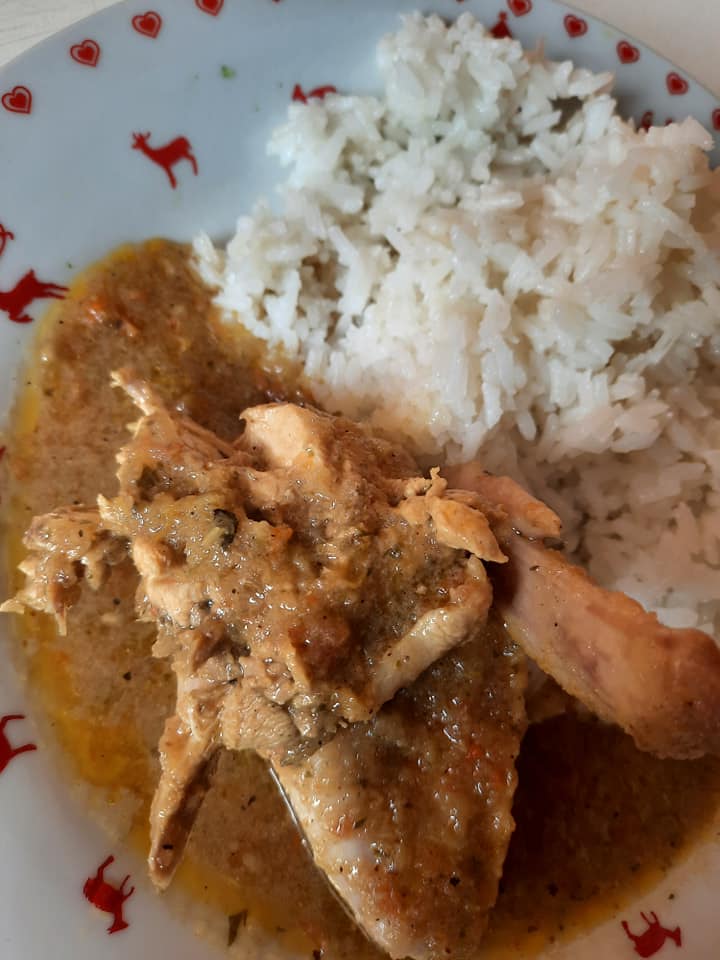 Bouillon de poulet au riz Cuisine de Chez Nous