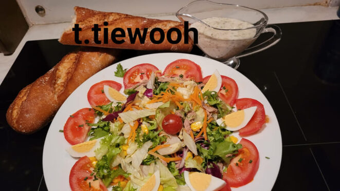 Petite salade composée