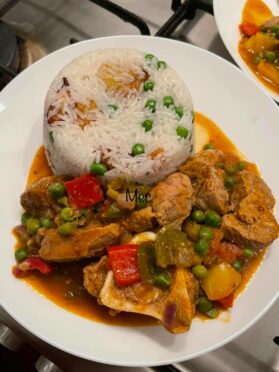Mijoté de veau aux petits pois