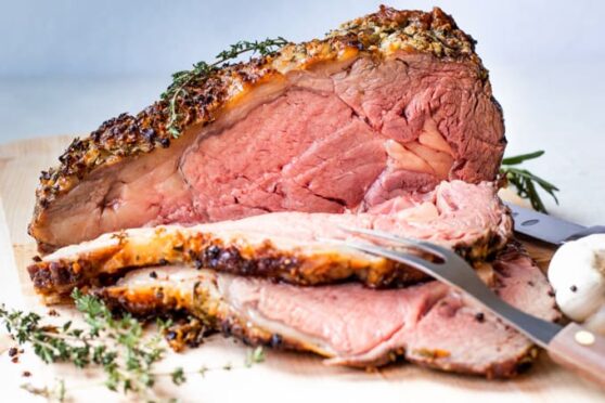 Côte de bœuf à l’ail et aux fines herbes
