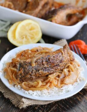 Poisson yassa à la sénégalaise