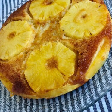 Renversé  à l’ananas