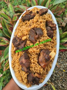 Du riz gras  au mouton