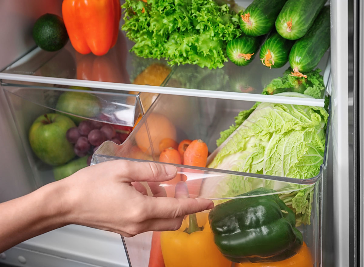Une astuce pour garder les légumes frais au réfrigérateur Cuisine de Chez Nous