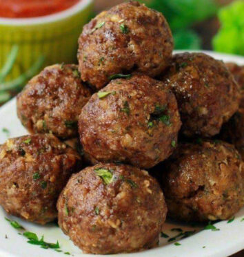 Des boulettes de vidande au lait