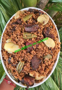 Riz soumara à la viande de bœuf