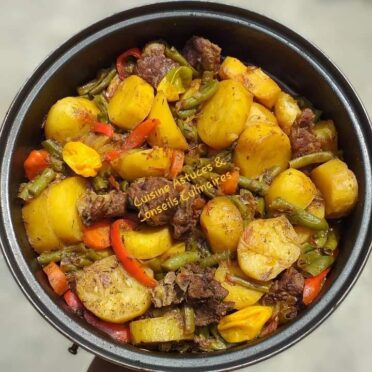 Ragoût de pommes de terre au boeuf