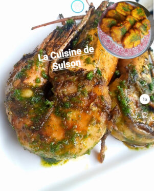 Gamba sautées aux persils