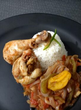 Poulet basquaise  express