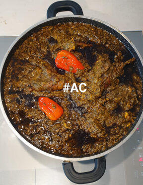 Sauce feuilles de manioc