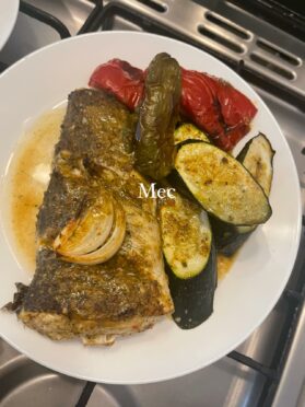 Poisson aux fines herbes