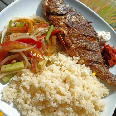 Attiéké poisson