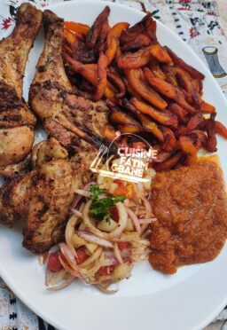Délicieux poulet braisé