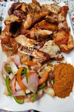 Délicieux poulet braisé