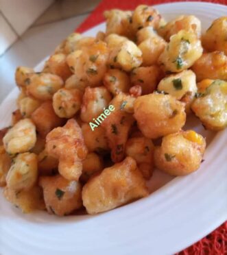 Beignets de pommes de terre