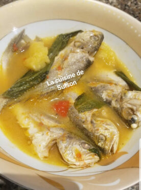 Bouillon de poisson  pimenté