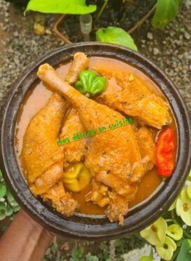 Pondeuse dans sa sauce pimentée