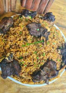 Riz gras au bœuf