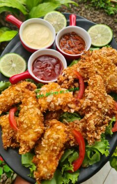 Poulet pané