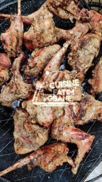 Lapin braisé assaisonné avec Les marinades de ninie  😍