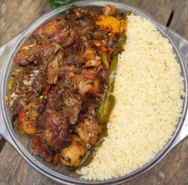 Choukouya de poulet à la poêle