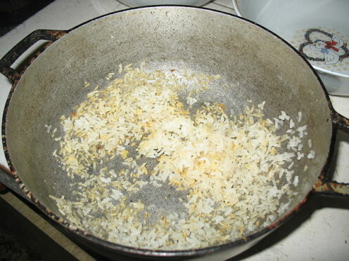 Mon riz a brûlé. Que faire?