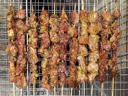 Brochettes de boeuf
