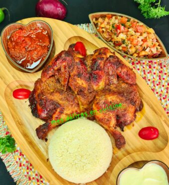 Poulet roti au four