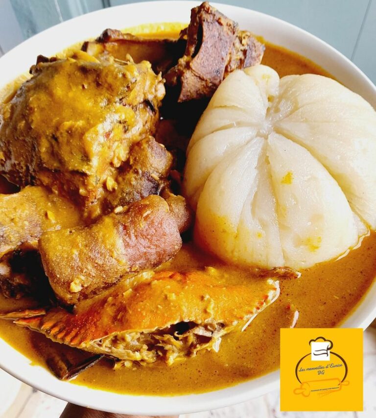 Sauce graine aux grosses aubergines avec un bon placali , Trop doux 😍😋