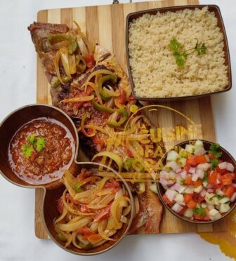 Du poisson braisé à la poêle,
