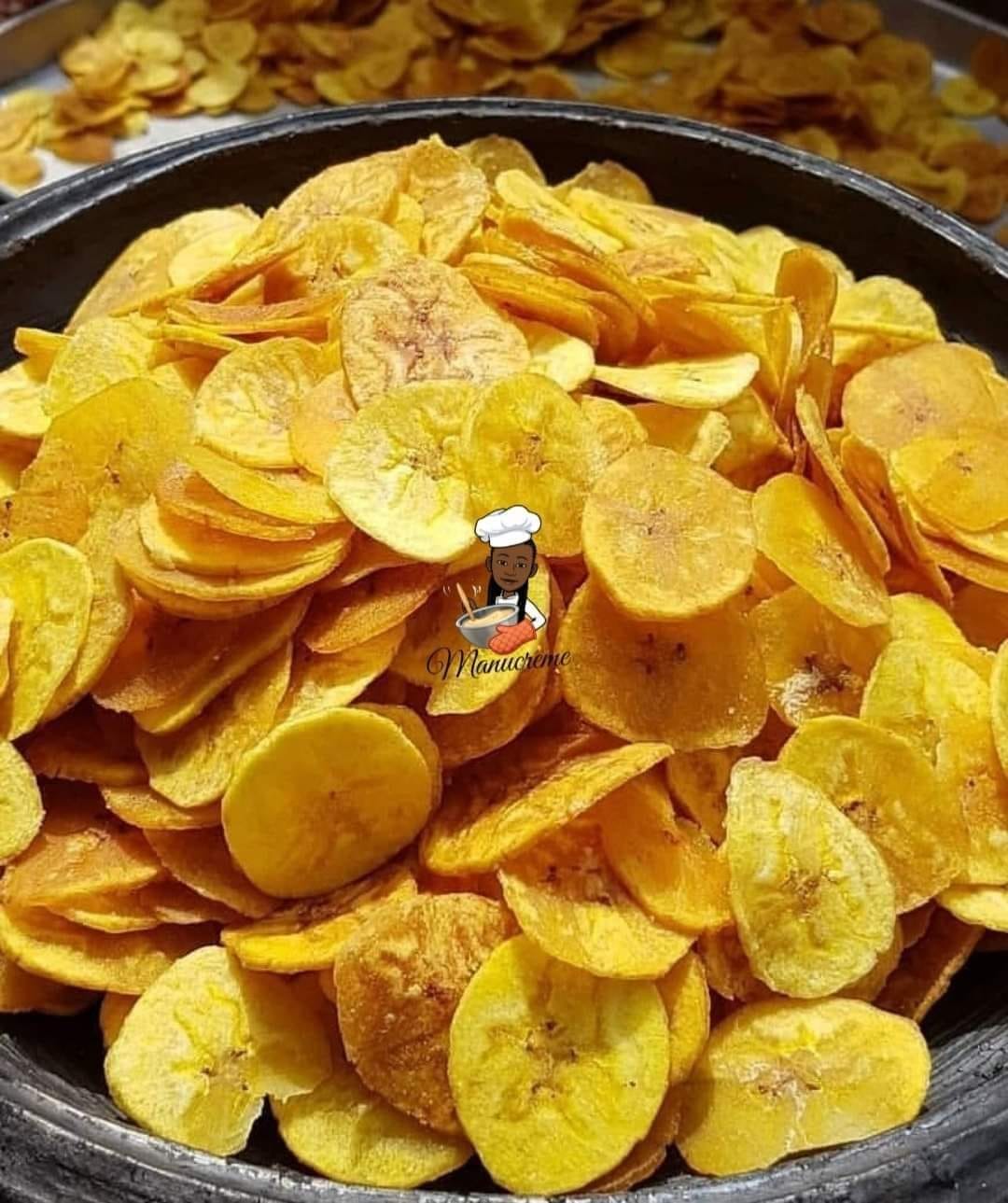 De Chips de bananes plantain fait maison Cuisine de Chez Nous