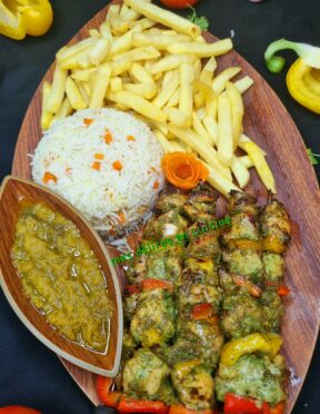 Brochettes de poulet marinées à la sauce soja