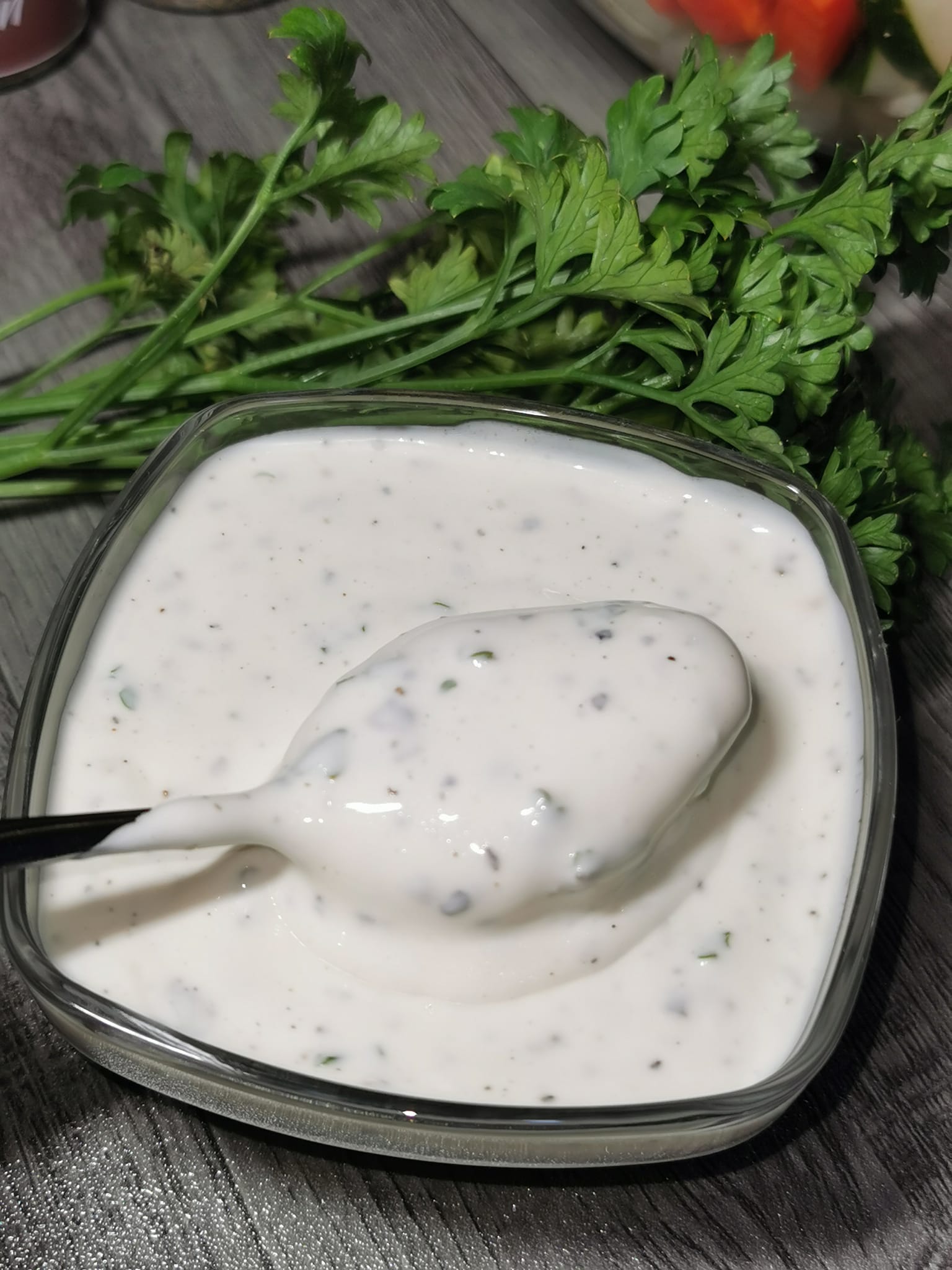 Sauce vinaigrette à la crème fraîche. – Cuisine de Chez Nous
