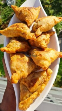Samosa ( la farce et les feuilles)